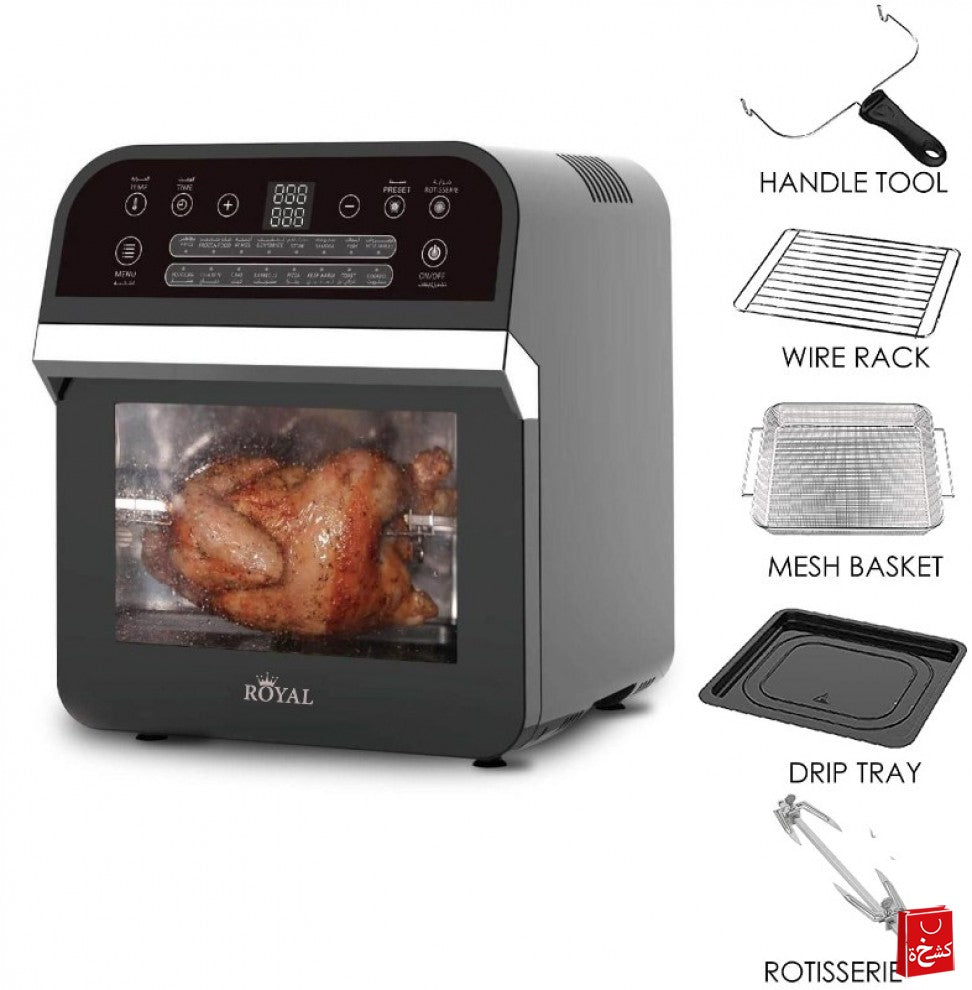 16 Function Royal Air Fryers – 12 Liter