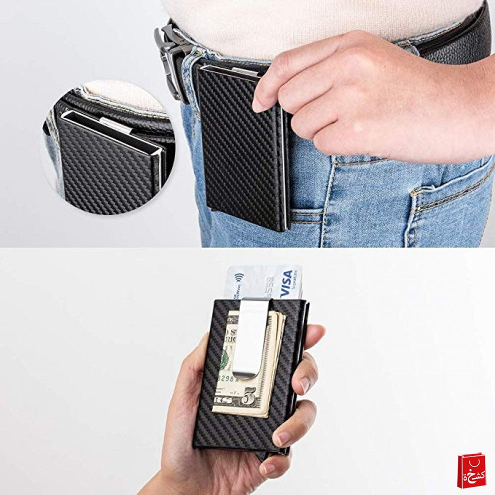 Slim Fiber Pop-up Wallet