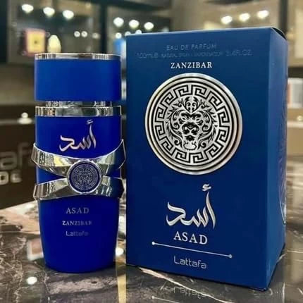 Asad Lattafa Zanzibar Eau de Parfum – 100mL