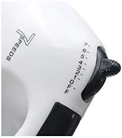 7-Speed Mixer Machine Electric Hand Whisk Egg Beater Baking Blender Mixing Bowl