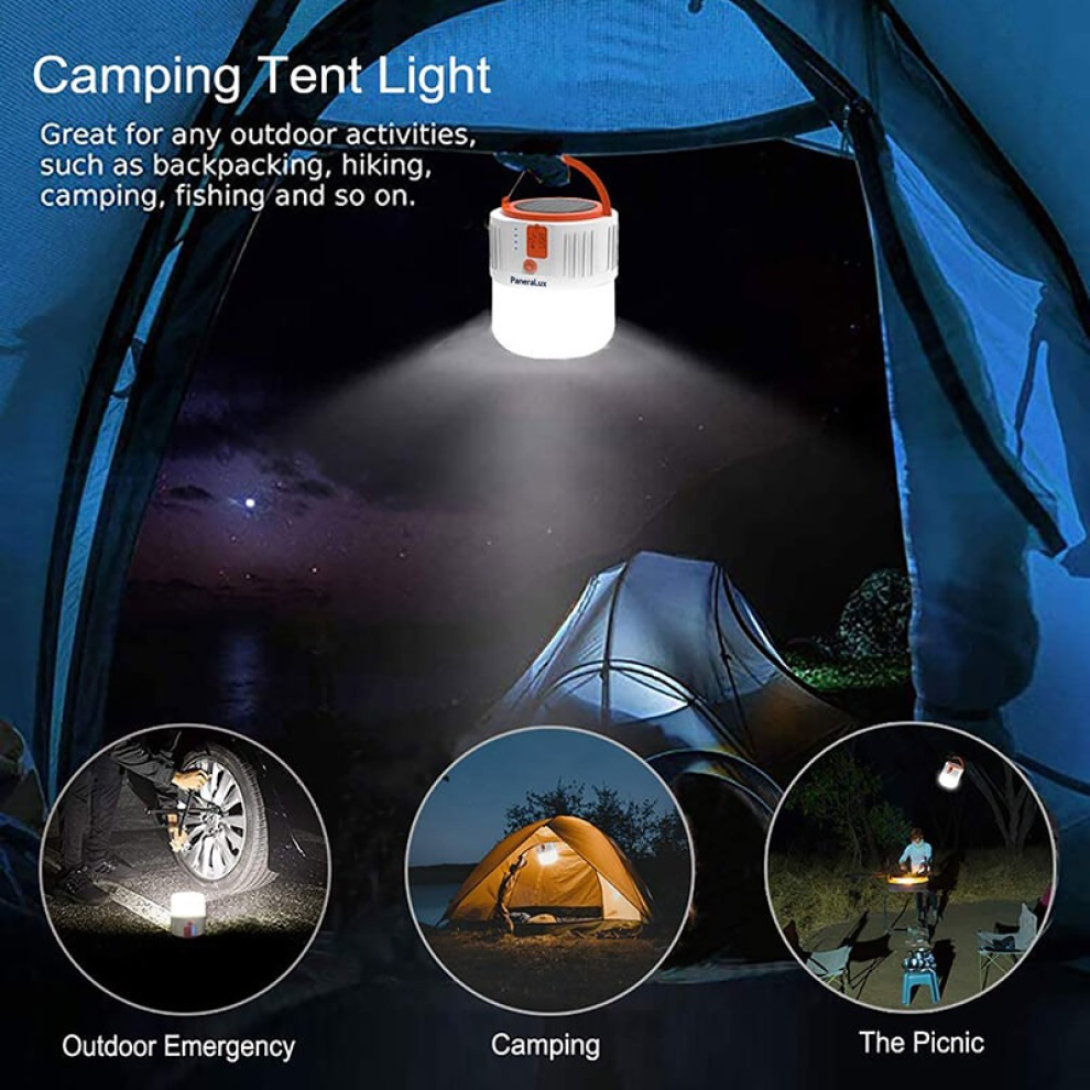 Waterproof Solar Camping Lamp 5 Mode 10W