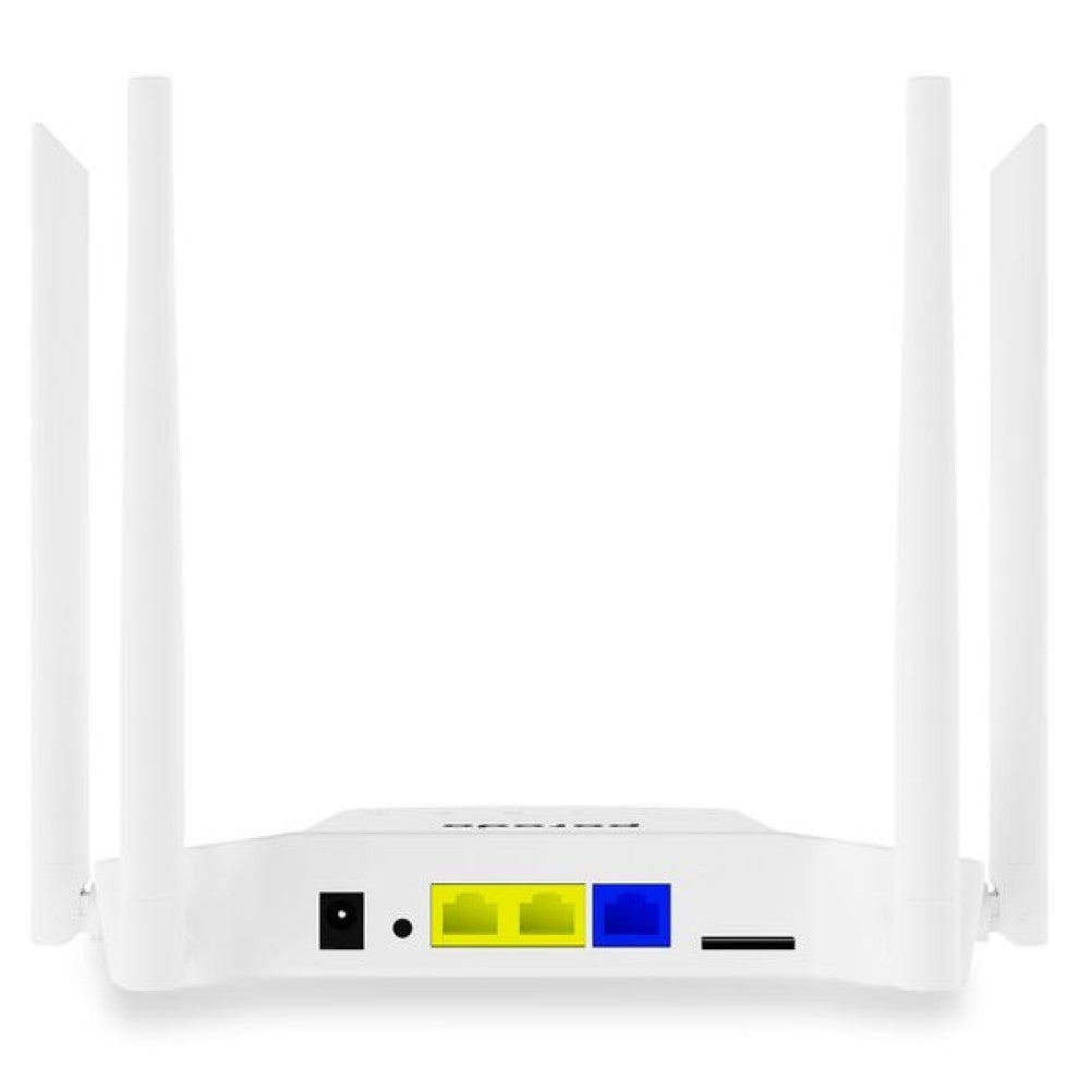 Wireless Wi-Fi Router Porodo High-Speed 4G Router 300Mbps - White