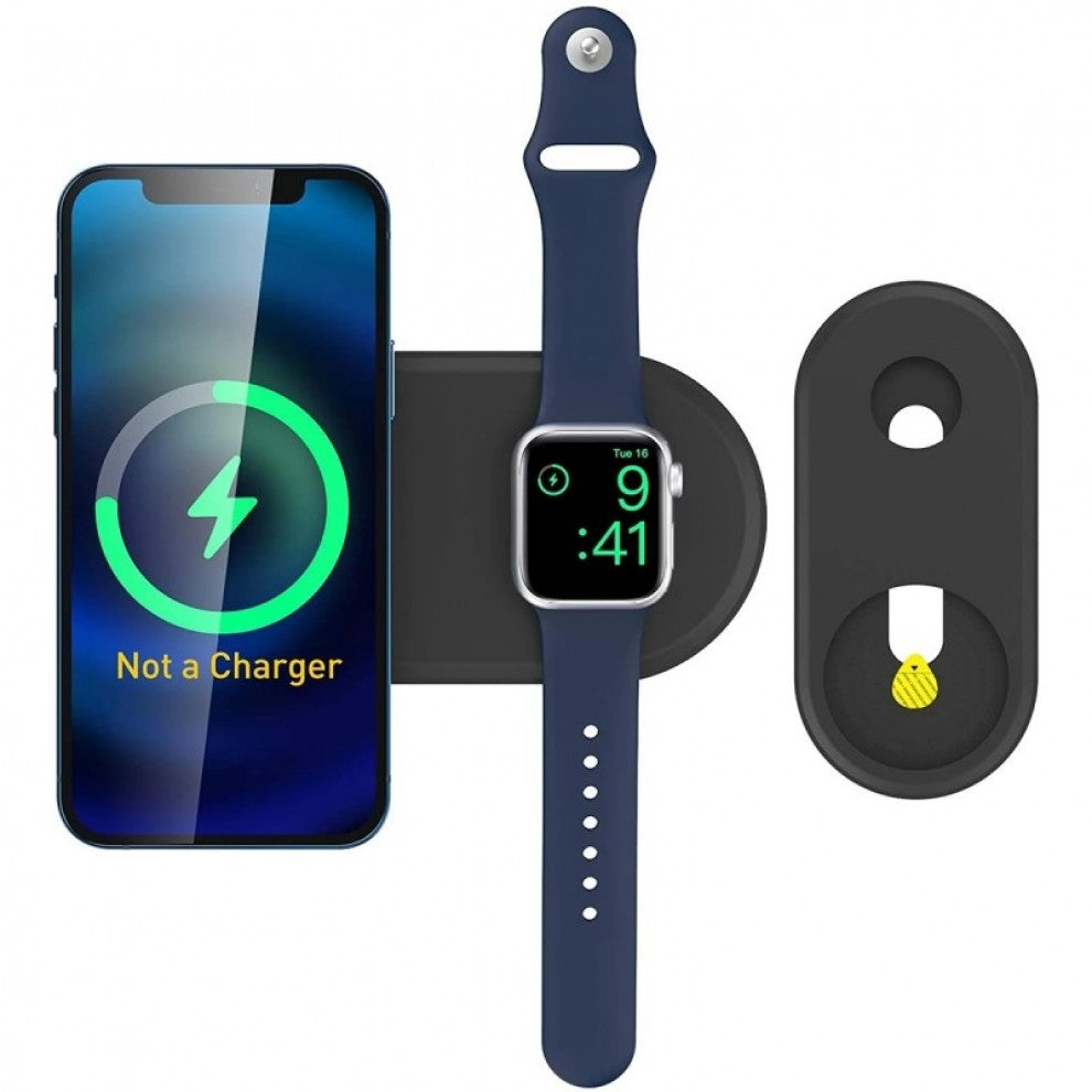 AhaStyle 2 in 1 Charger Mat for iPhone 12 & Apple Watch