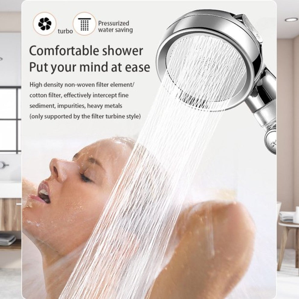 Shower Head with Fan