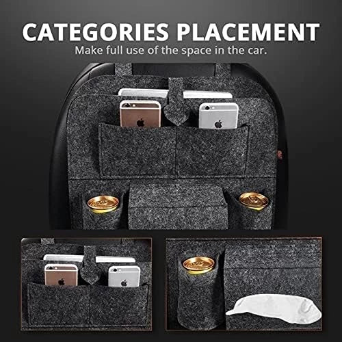 Car Seat Back Organizer – Multi-Pocket Storage Bag for Cars