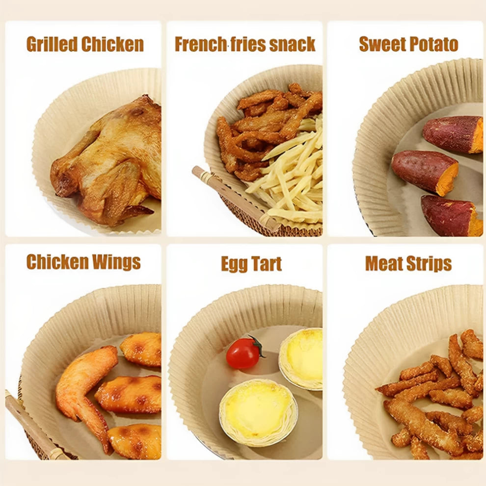 Air Fryer Disposable Paper Liner 100pcs