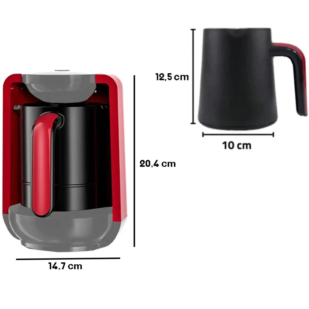 Yina Turkish Coffee Maker (YN-1057) – 600W Power & 350ml Capacity