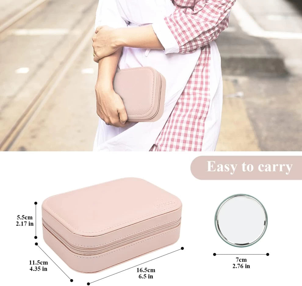 Travel Portable Jewelry Box Organizer