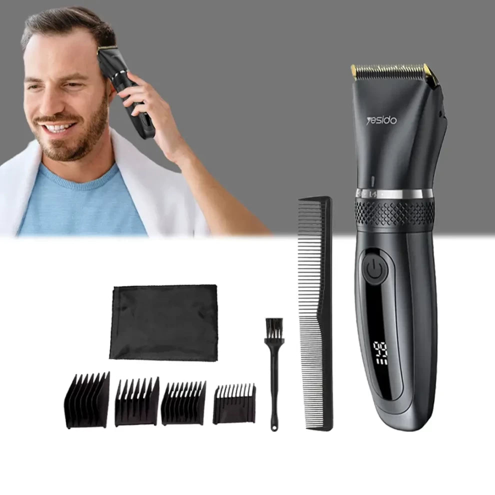 YESIDO Hair Clipper – Professional Cordless Grooming Tool MG06