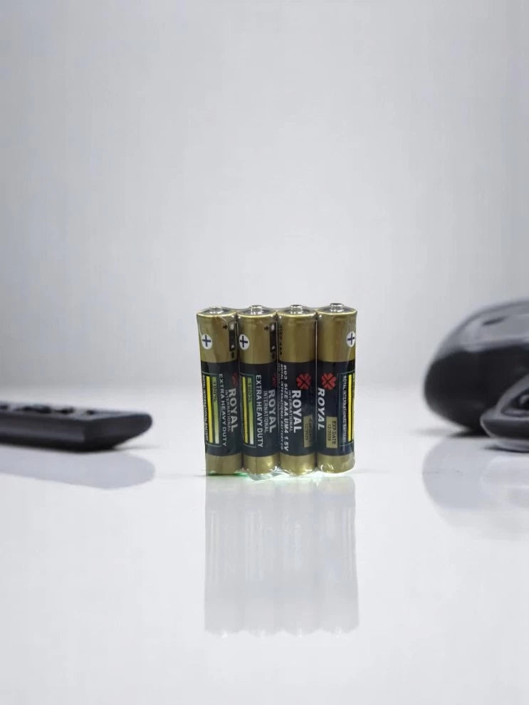 AAA Battery Royal Um4 1.5v-4psc