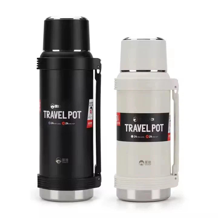 Stainless Steel Vacuum Insulated Thermo Flask – Hot & Cold for Hours