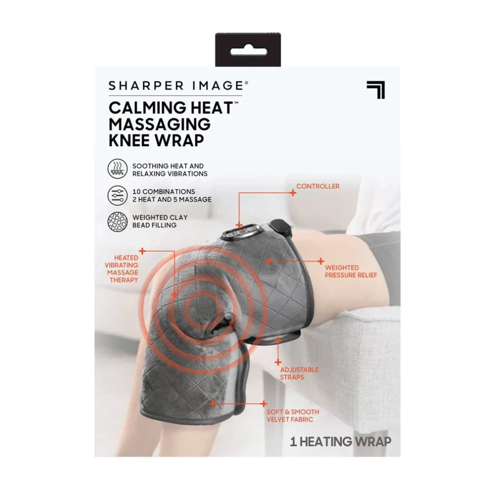 Calming Heat Massaging Electric Knee Wrap