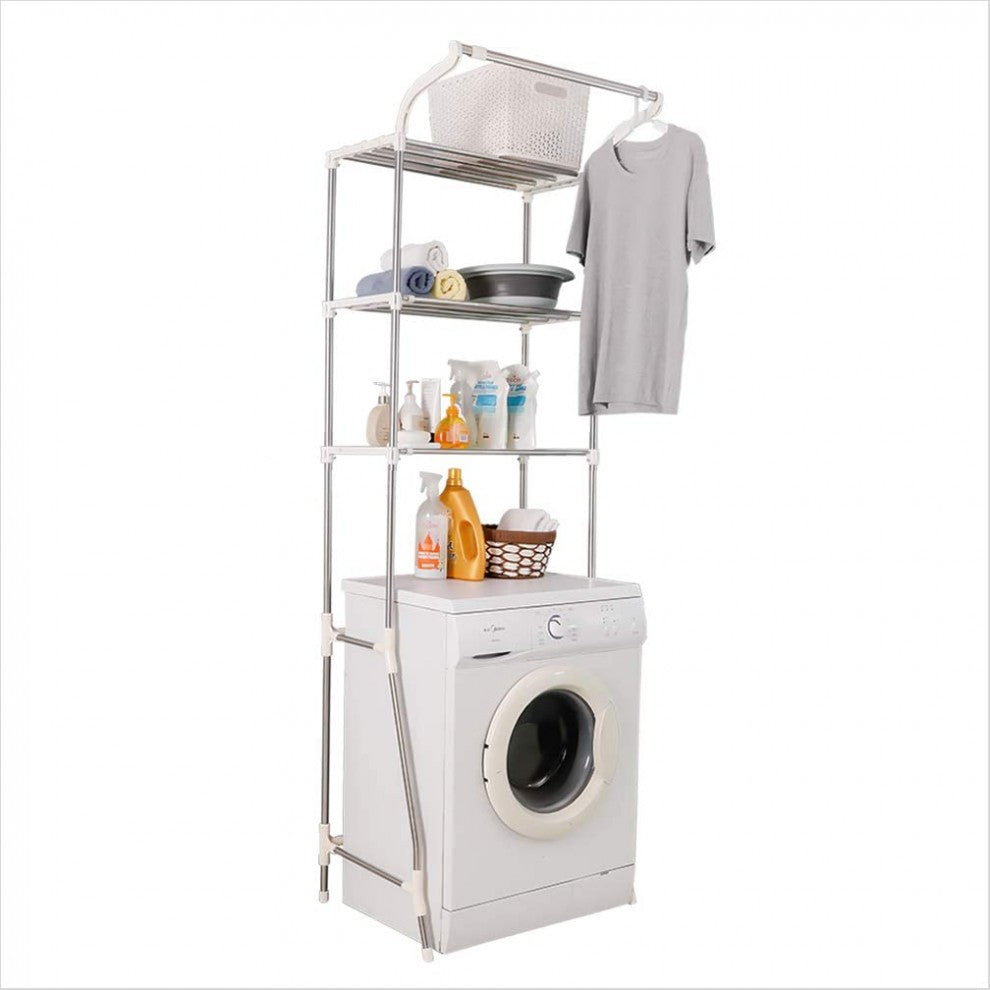 3-Tier Room Shelf Washing Machine Storage Rack-170cm