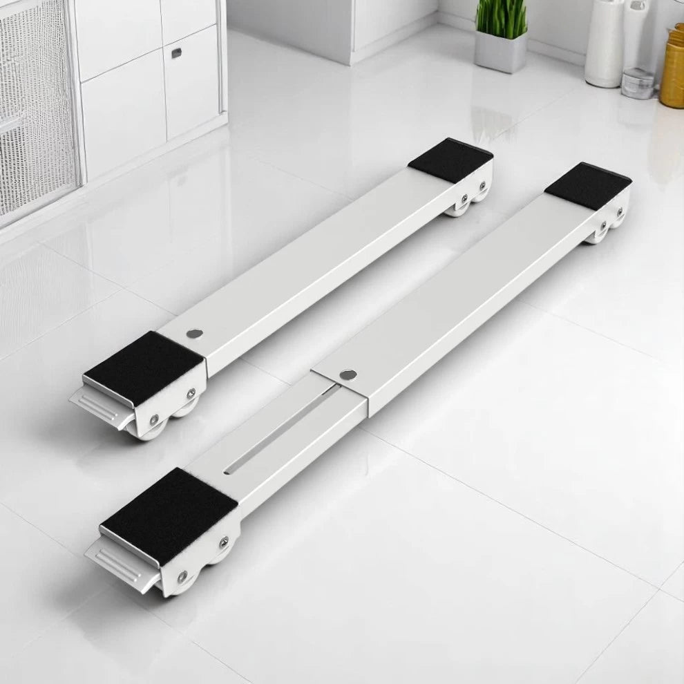 2 Pcs Refrigerator Furniture Movers Stand Drum Washing Machine-70cm