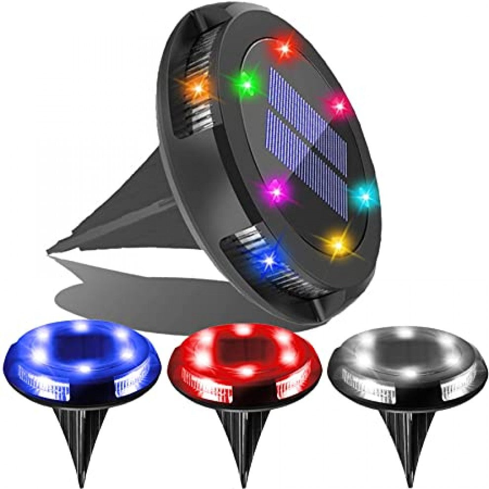 4 Pack 12 LED Lights Solar