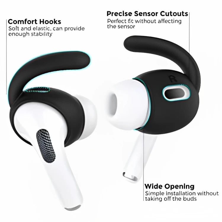 AhaStyle Silicone 3 Pairs Air Pods Pro2 Ear Hooks