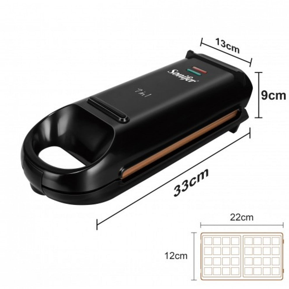 Sonifer 5 in 1 SANDWICH MAKER 800W SF-6121