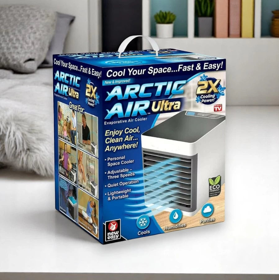 Arctic Storm Ultra Portable Air Cooler 3 Speeds-2X Ultra