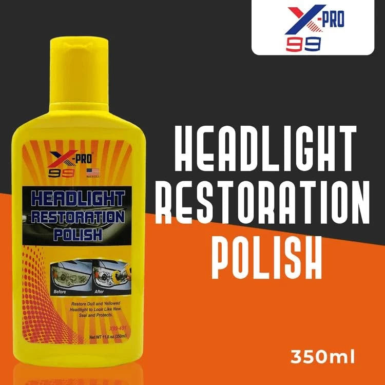 X-Pro Headlight Restoration Polish 350Ml