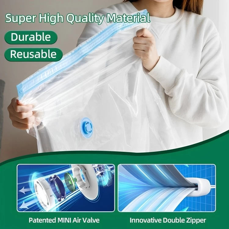 12 pack Vacuum Seal Bags with Pump