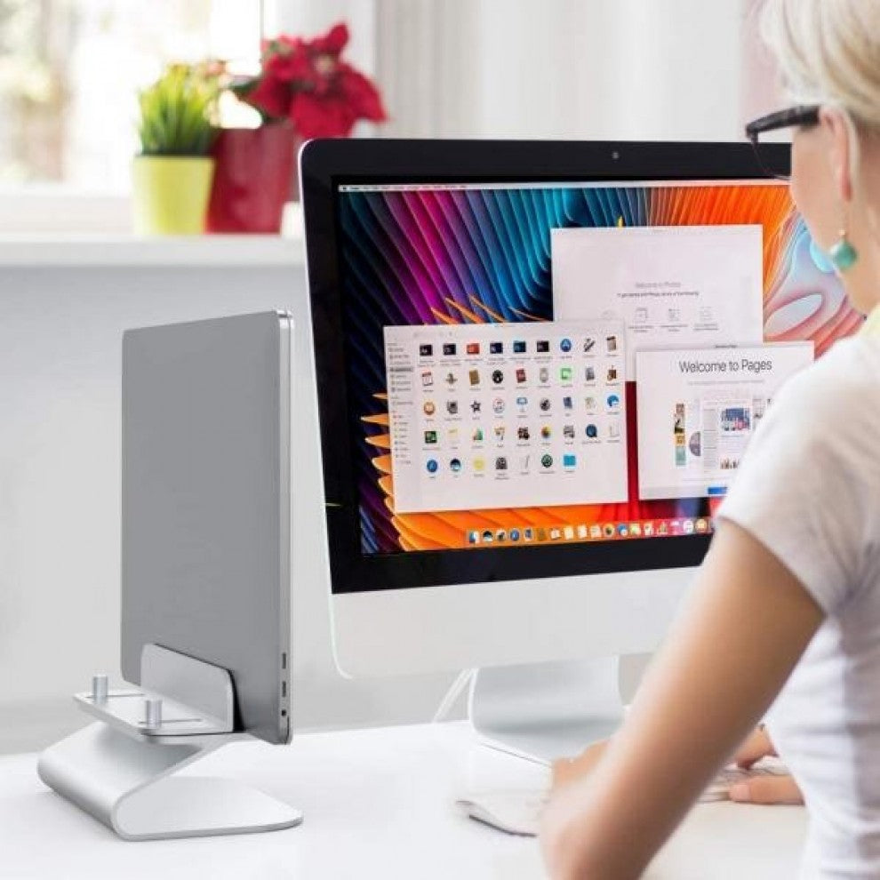 AhaStyle ST07 MacBook & Laptop Holder-Sliver