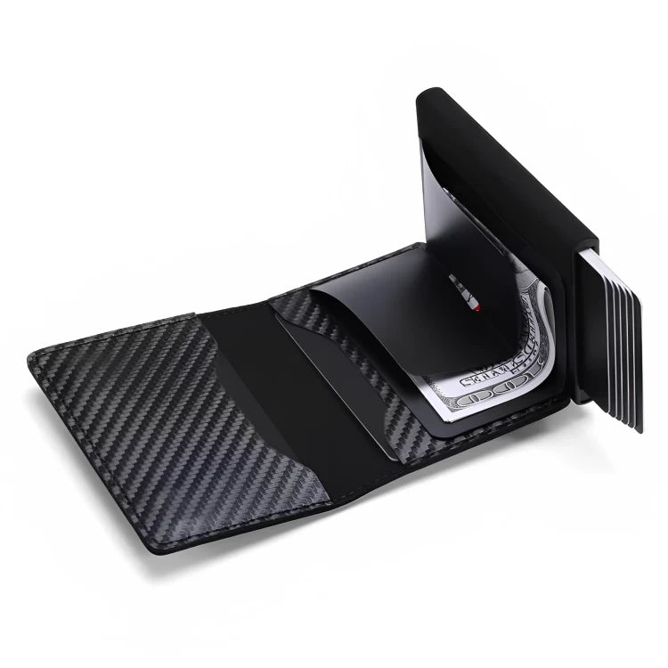 Wallet Smart Slide, Apple AirTag Compatible Trifold Wallet for Men
