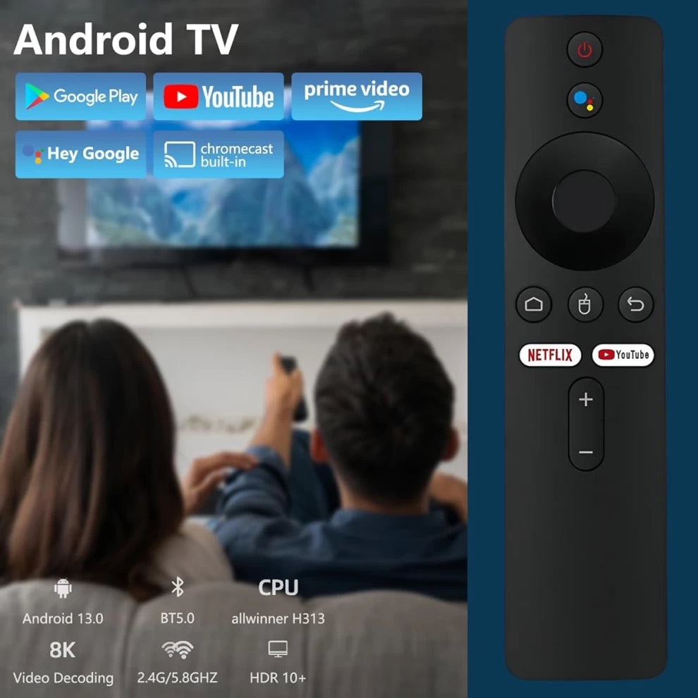 Ultra HD Android TV Box – 4K & 8K Streaming with YouTube & Netflix