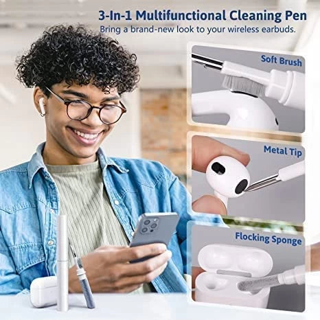 5-in-1 Multi-Function Keyboard and Earphones Cleaning Brush