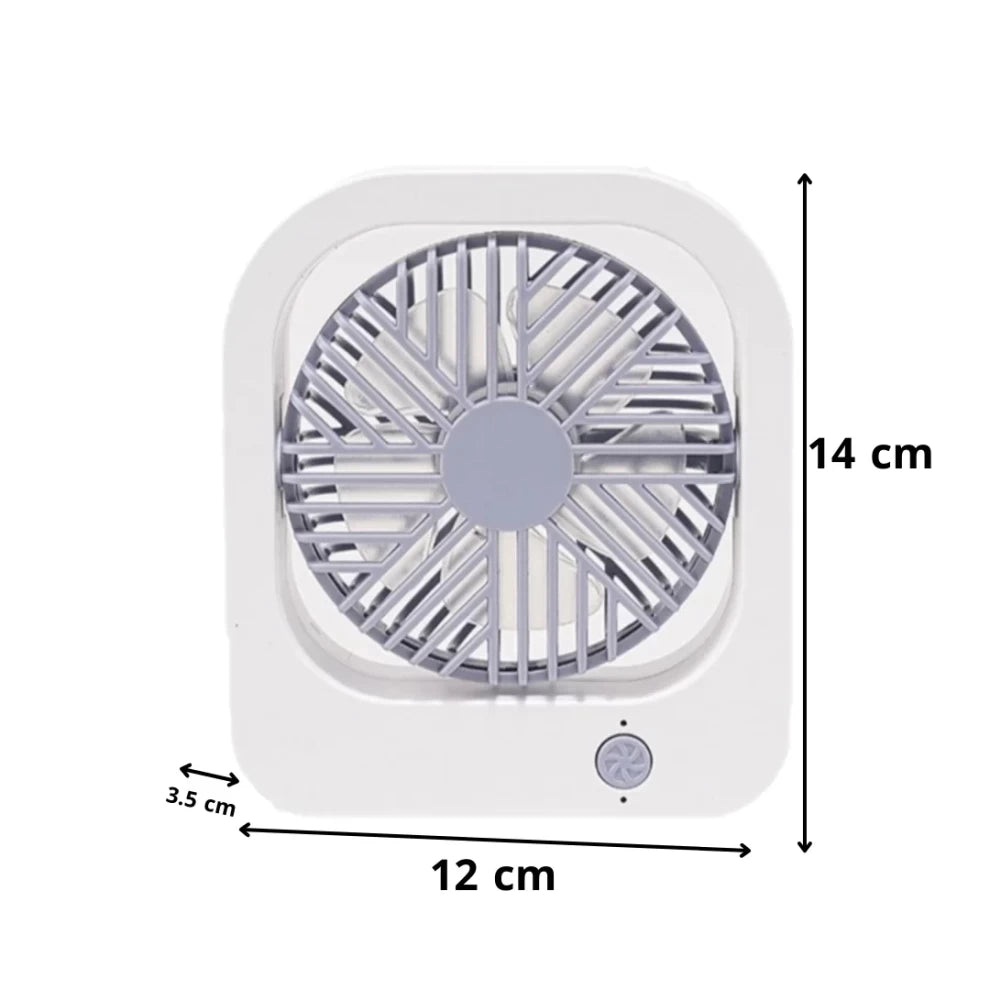 180° Adjustable Portable Desk Fan (EHF-10) – Cool Comfort Anywhere!