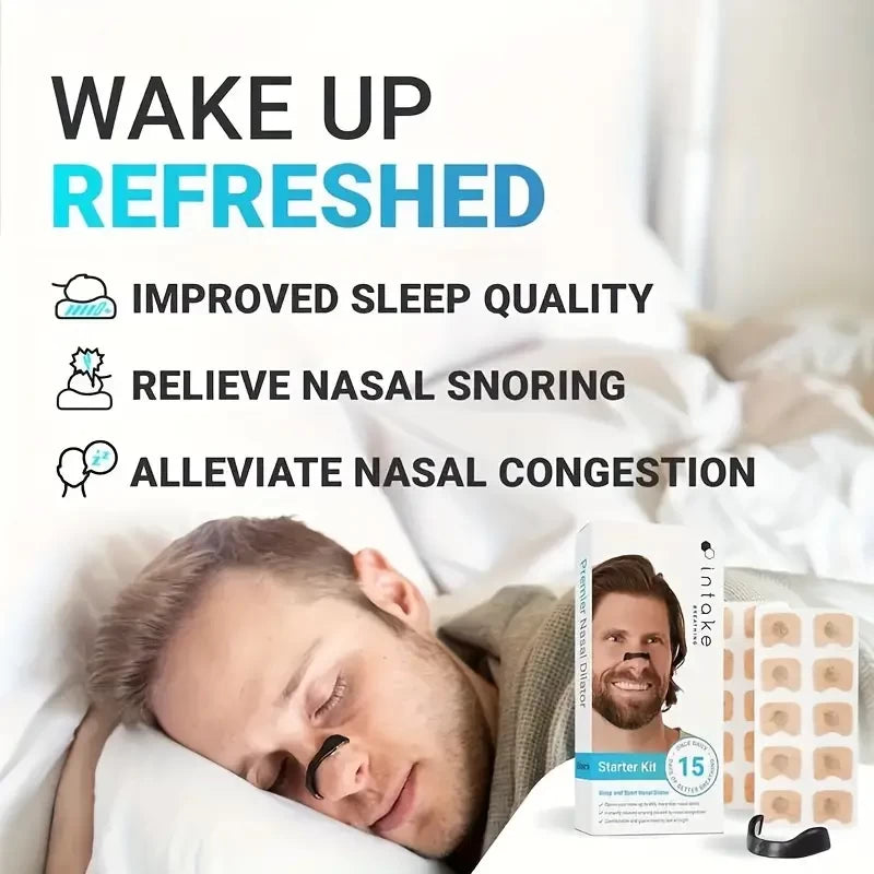 Breathing Nasal dilator Strip Starter Kit 15pcs