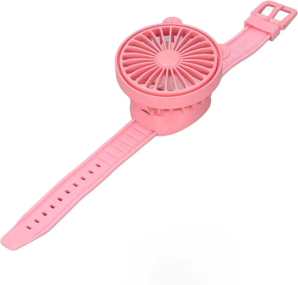 Small Portable USB Charging Watch Fan