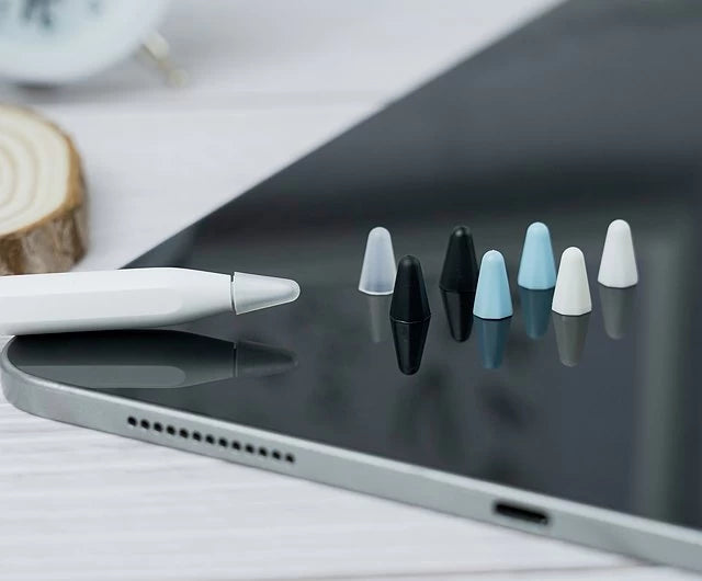 AhaStyle Silicone Nib Cover for Apple Pencil 1&2-Blue