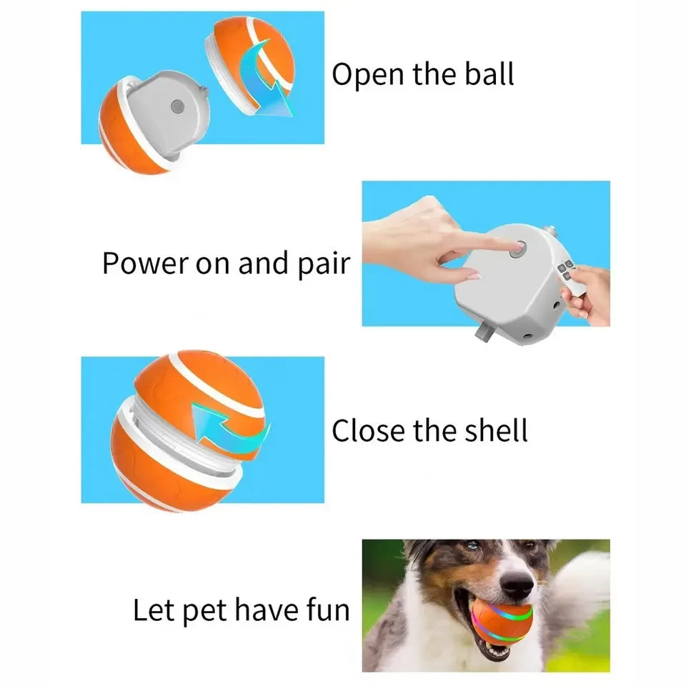 Smart Interactive Pet Toy Rotating