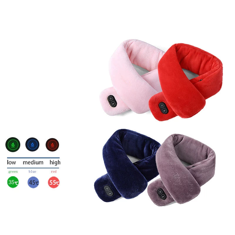 Thermal Neck Scarf Body Massage-Electric Pad