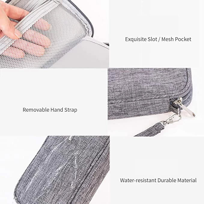 Travel Cable Organizer Bag