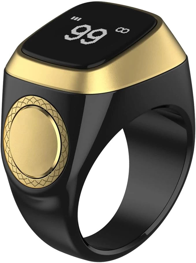 Smart Tasbih Ring with Finger Counter 22MM