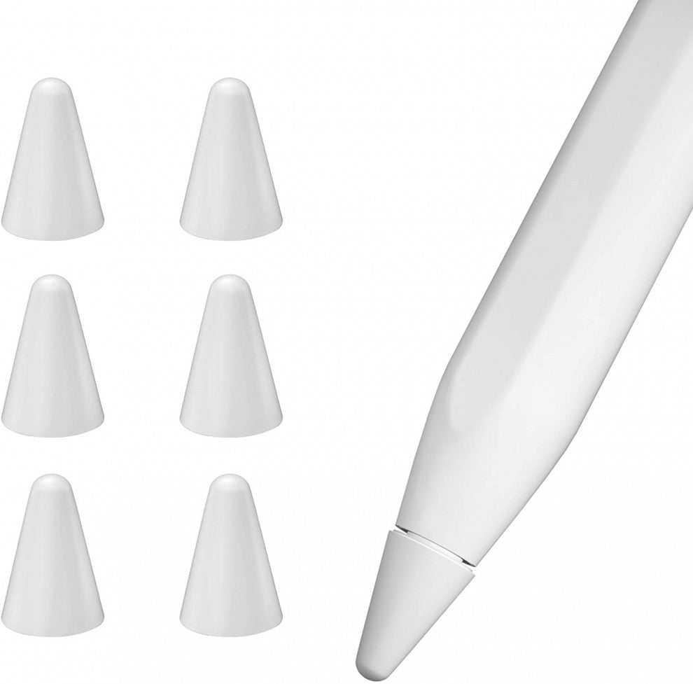 AhaStyle Premium Digital Accessories Replacement Plastic 8pcs Tips Cover for Apple Pencil 1&2