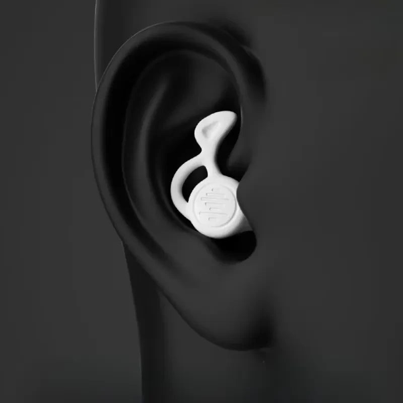 3-Layer Anti-Noise Silicone Reusable Earplugs Soft, Waterproof & Comfortable