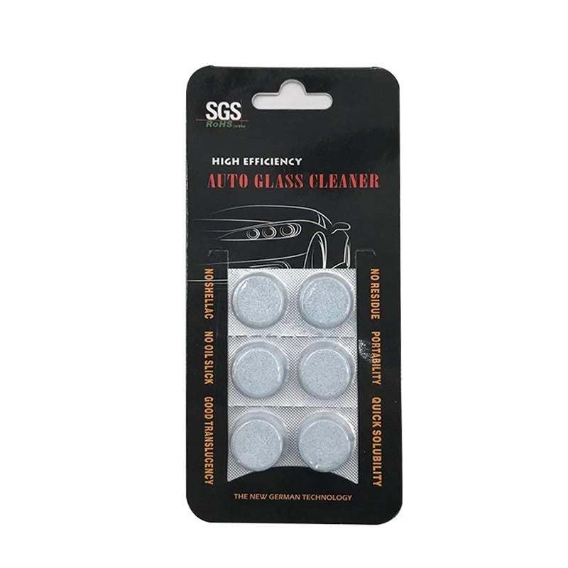 Car Windshield Glass Washer Cleaner 6 pcs - Free Shine & Instant Cleaning