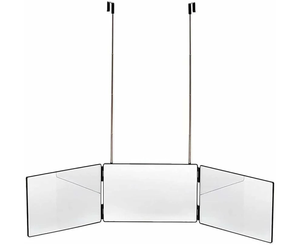 3-Way Mirror for Home Hair Cutting