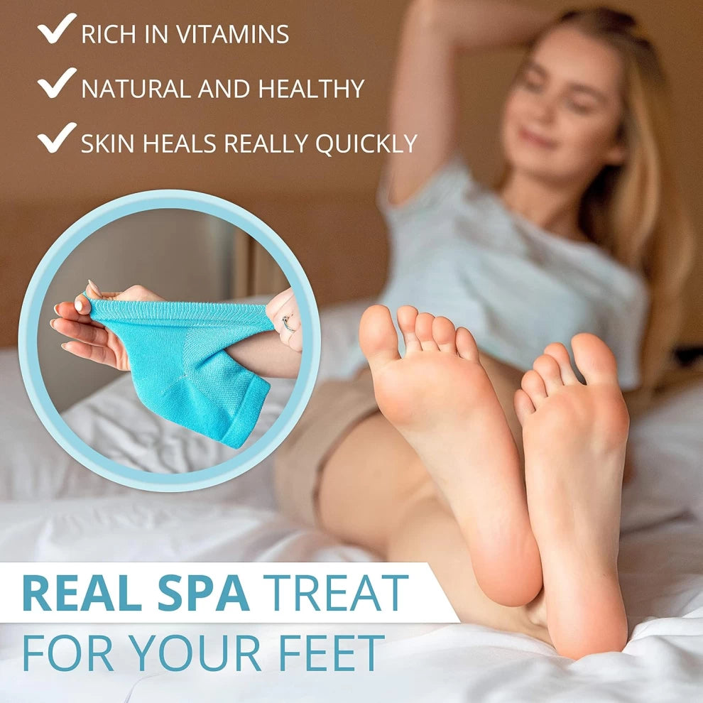 1 Pair Moisturizing Skin Softening Footcare Cracked Heels