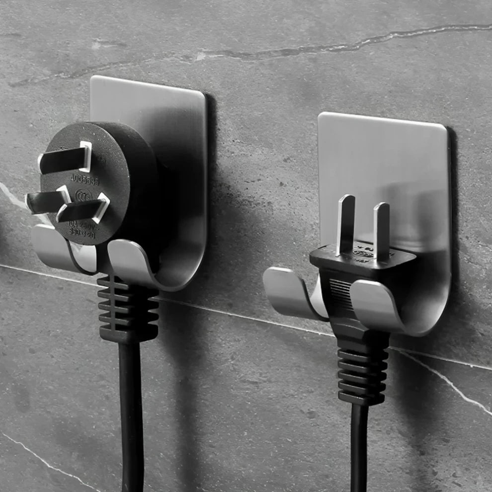 Wall Hooks Stainless Steel Multipurpose for Bathroom & Kitchen ( 2 pcs)