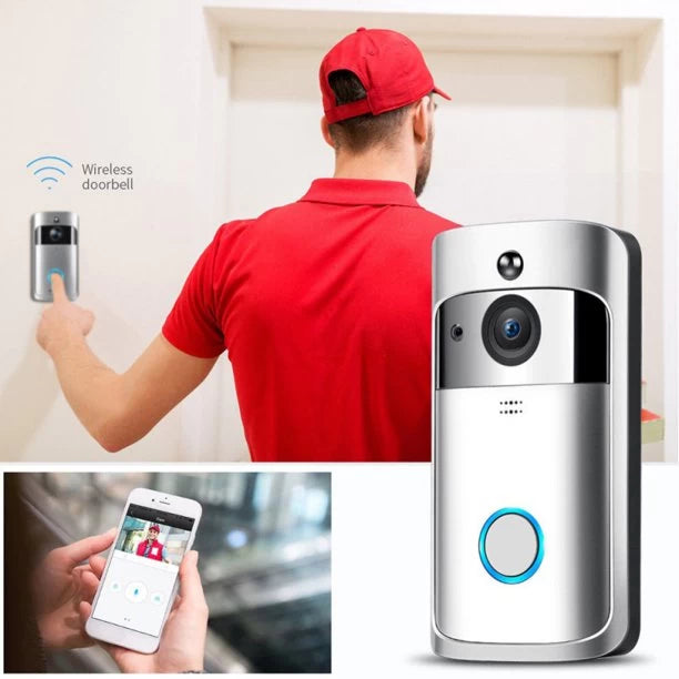 Video Doorbell V5 HD Camera Wifi Camera - Two Way Audio