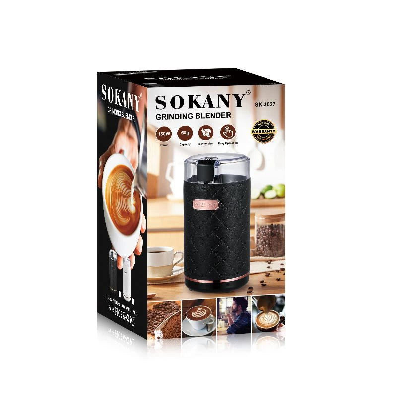 Sokany Electric Mini Coffee Bean Grinder-3027