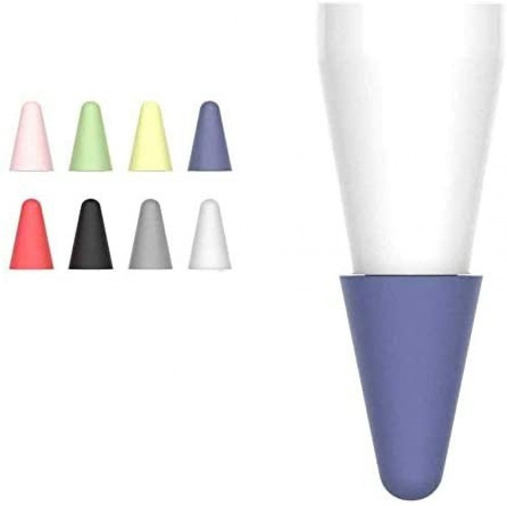 AhaStyle Silicone Nib Cover x8 For Apple Pencil -Colorful