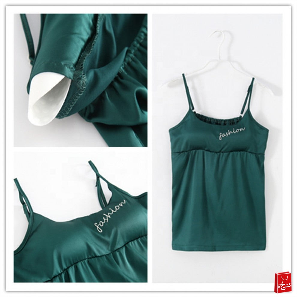 7 pieces sleepwear Green