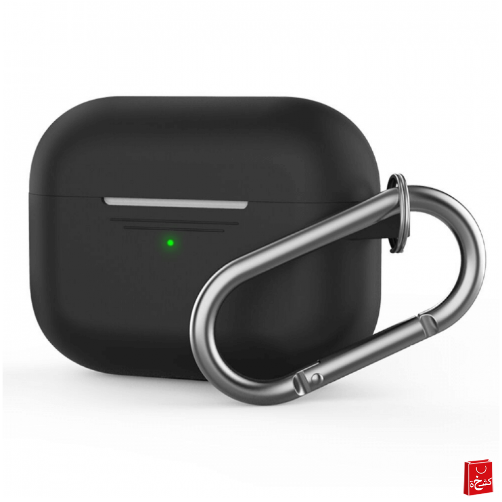 AhaStyle Full Cover Silicone Keychain Case for AirPods Pro