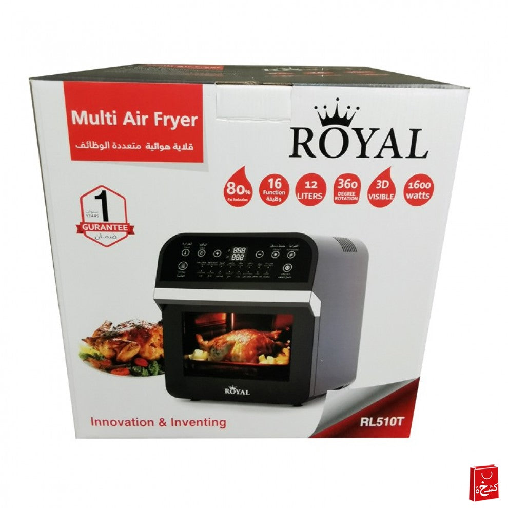 16 Function Royal Air Fryers – 12 Liter