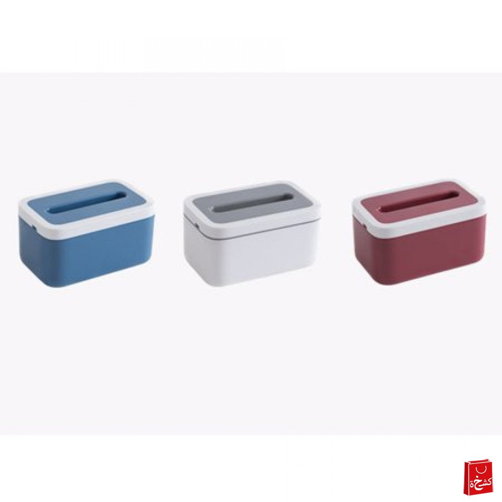 Tissue box with waterproof night light