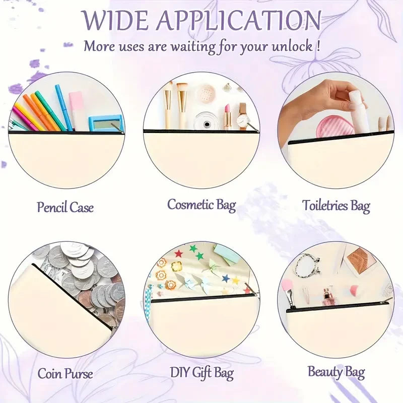 Women Canvas Cosmetic Bag